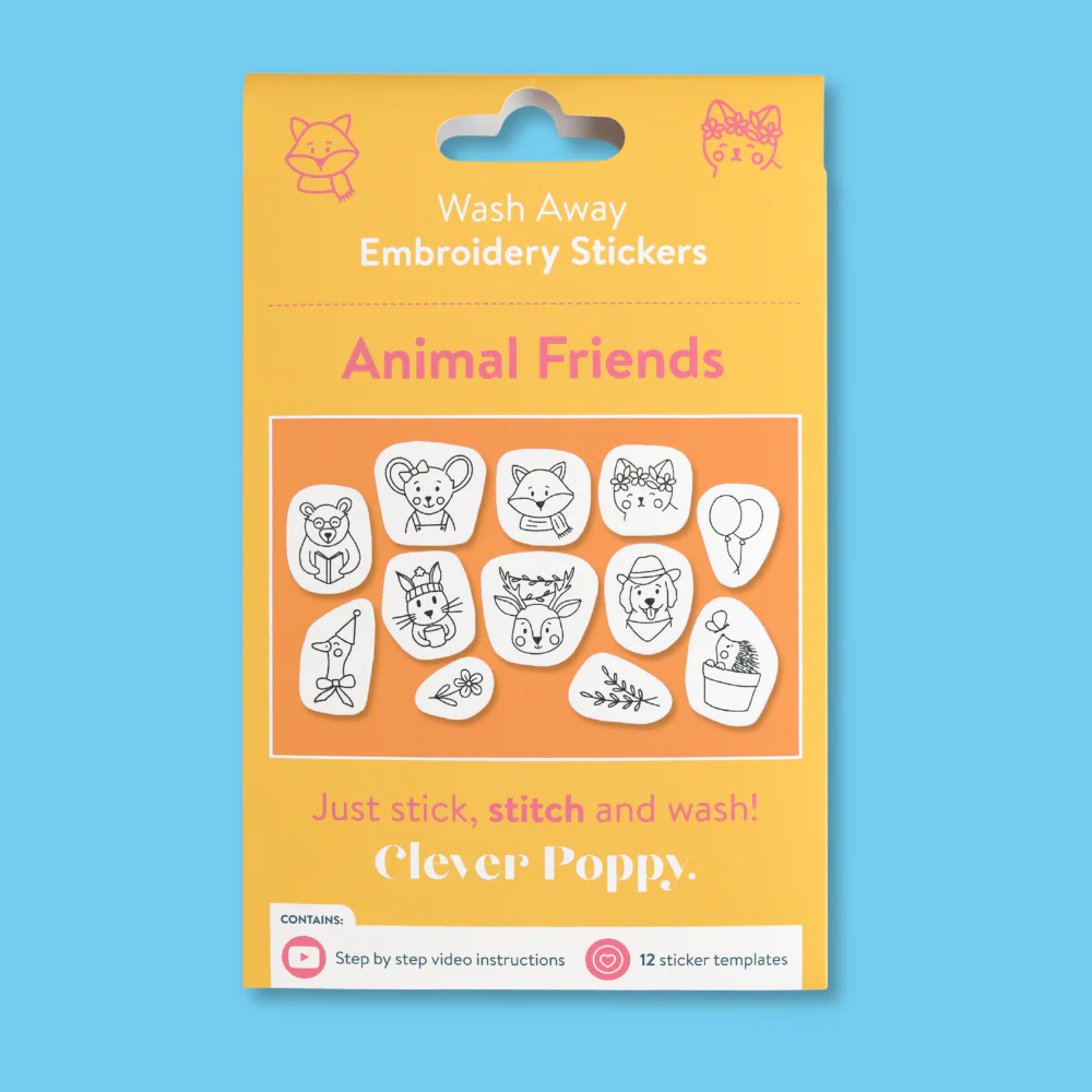 Animal Friends Wash Away Stickers Pack - Image 2