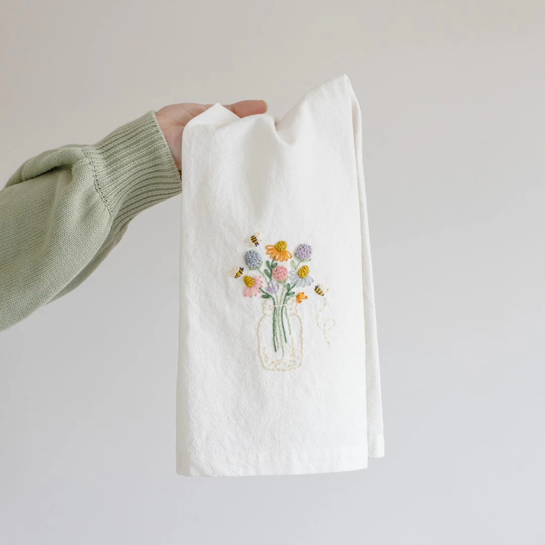 Bee Happy Kitchen Towel Beginner Kit