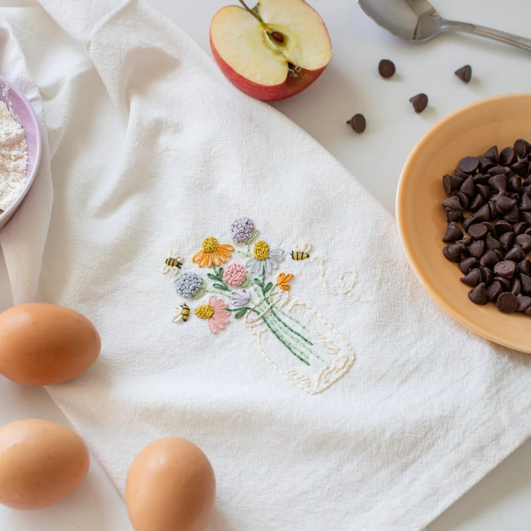Bee Happy Kitchen Towel Beginner Kit - Image 4