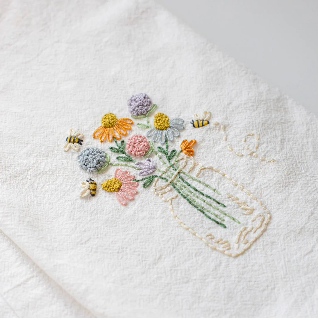 Bee Happy Kitchen Towel Beginner Kit - Image 8