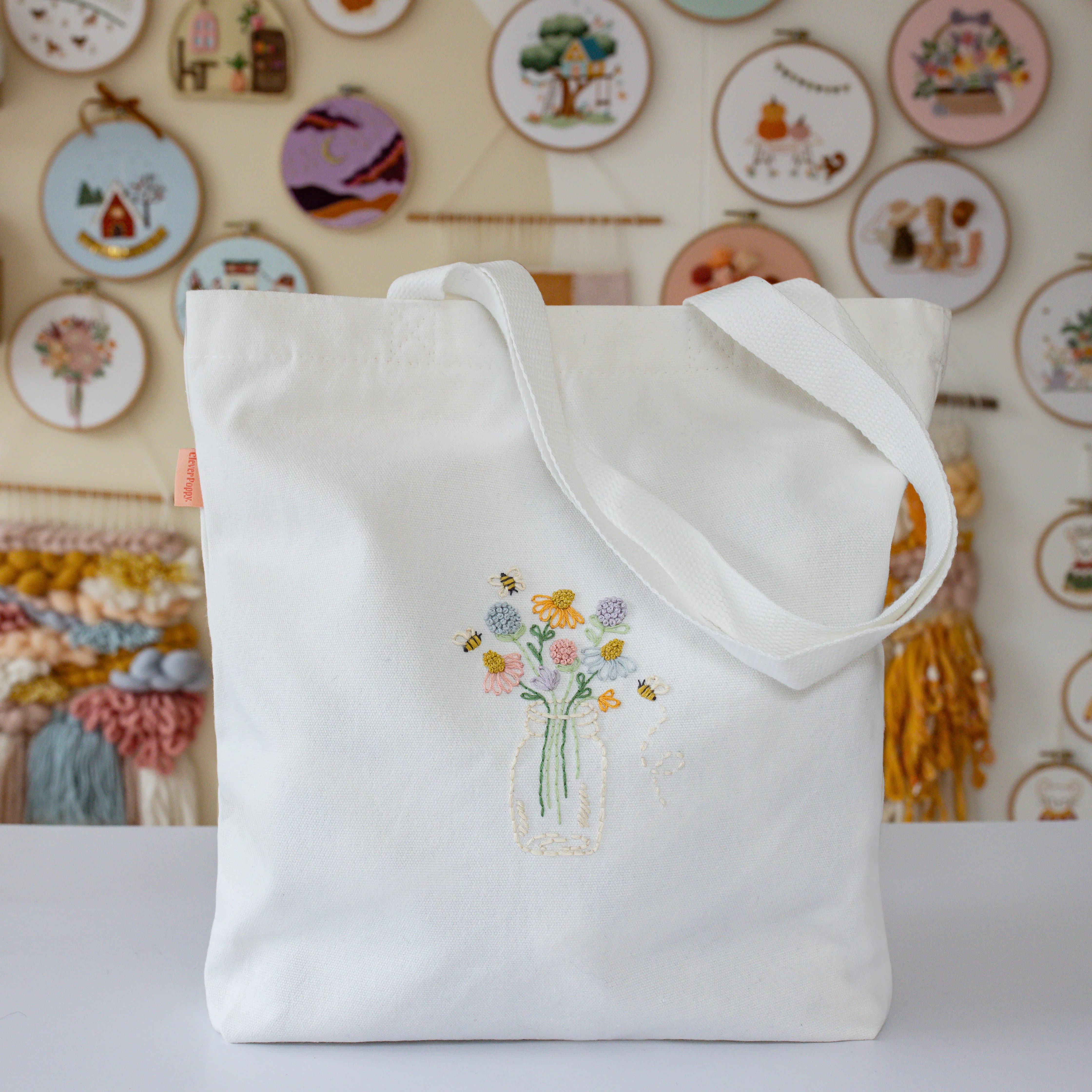 Bee Happy Tote Bag Beginner Kit - Image 13