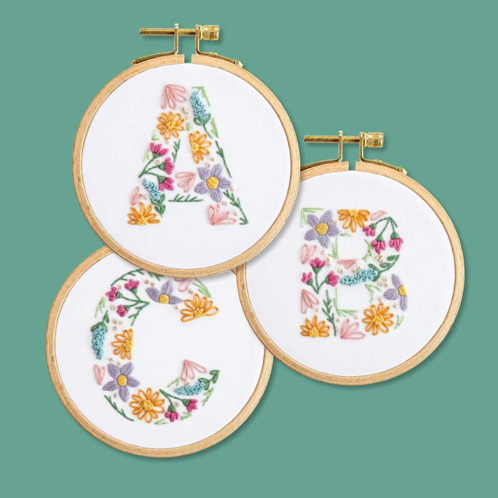 Floral Alphabet Beginner Kit - Image 3