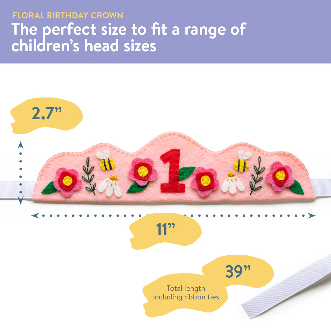 Floral Birthday Crown Beginner Kit - Image 14