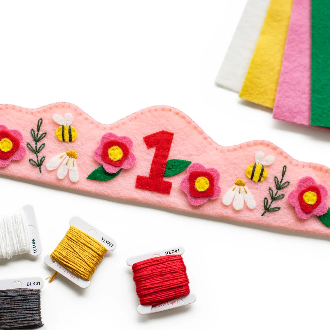 Floral Birthday Crown Beginner Kit - Image 4