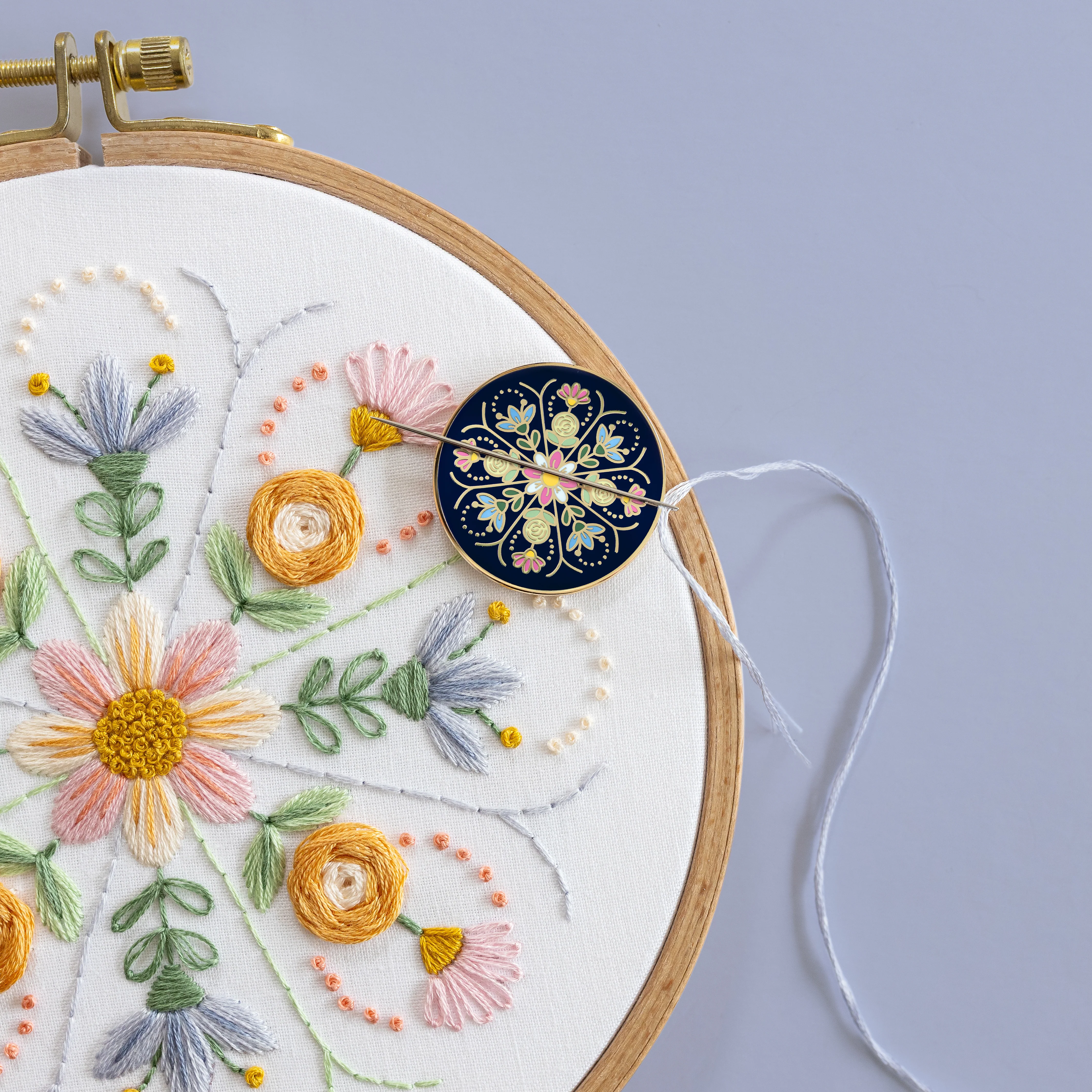 Midnight Mandala Needle Minder - Image 6