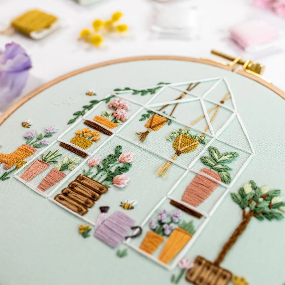 The Glasshouse Embroidery Kit - Image 3