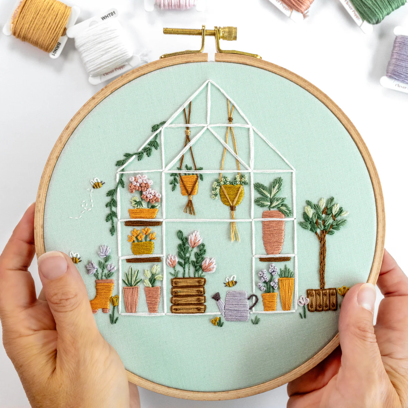 The Glasshouse Embroidery Kit - Image 4