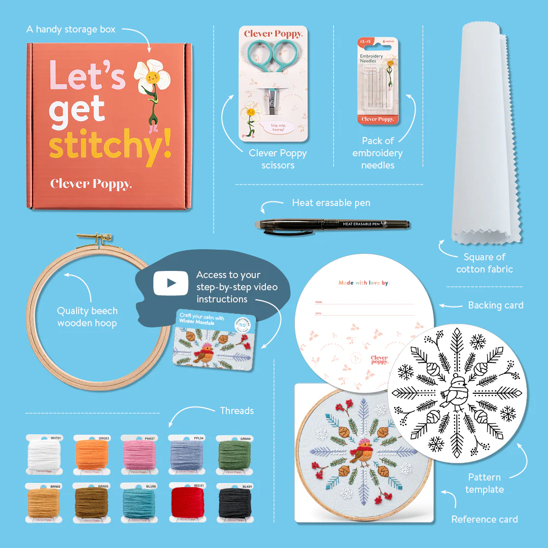 Winter Mandala Beginner Kit - Image 2
