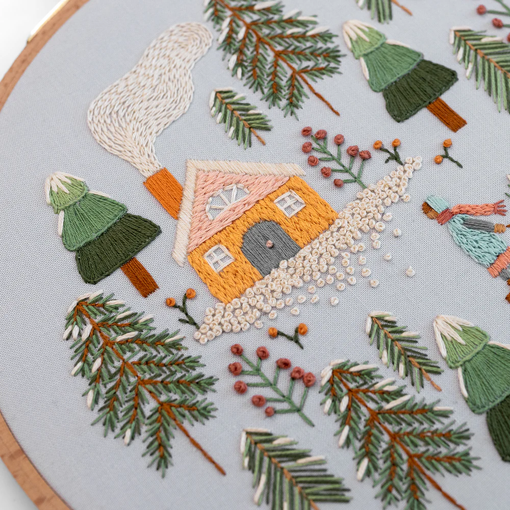 Winter Wonderland Embroidery Kit - Image 5